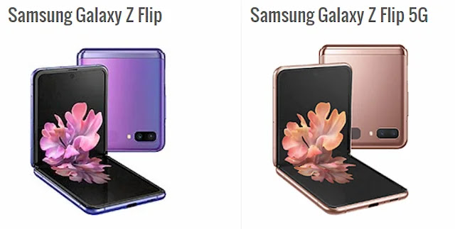 الفرق بين Galaxy Z Flip 5G و Galaxy Z Flip