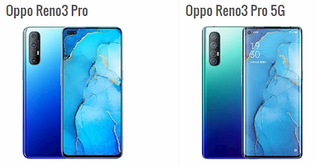 الفرق بين Oppo Reno3 Pro و Oppo Reno3 Pro 5G